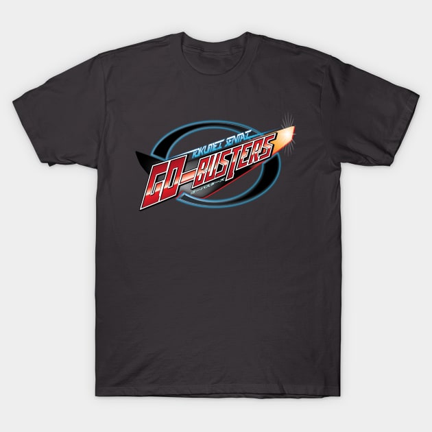 Tokumei Sentai Go-Busters T-Shirt by Rodimus13